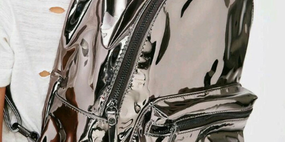 Metallic Backpack and Rhinestone Clutch Purse: Stylish Accessories for Every Occasion