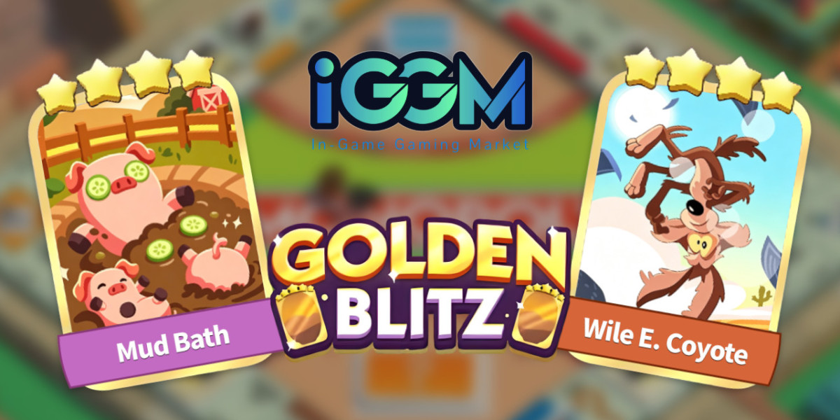 IGGM Monopoly Go Gold Cards "Mud Bath & Wile E. Coyote" Sale on Sep 3rd